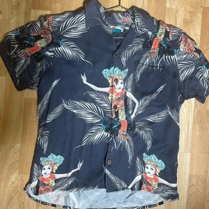 Potato Head Beach Club Balinese Shirt - size S